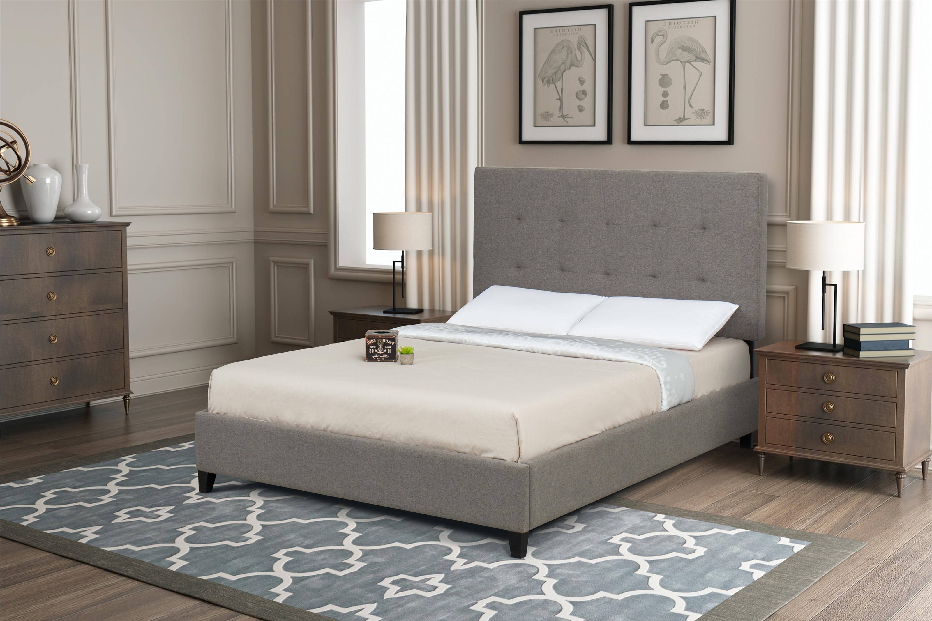 California king outlet frame with storage